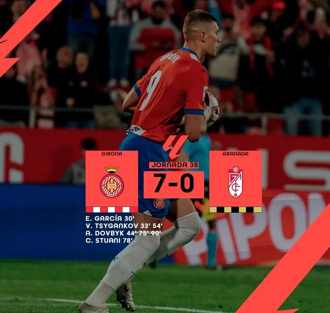 格拉纳达大胜对手,取得重要的胜利 格拉纳达大胜对手,取得重要的胜利